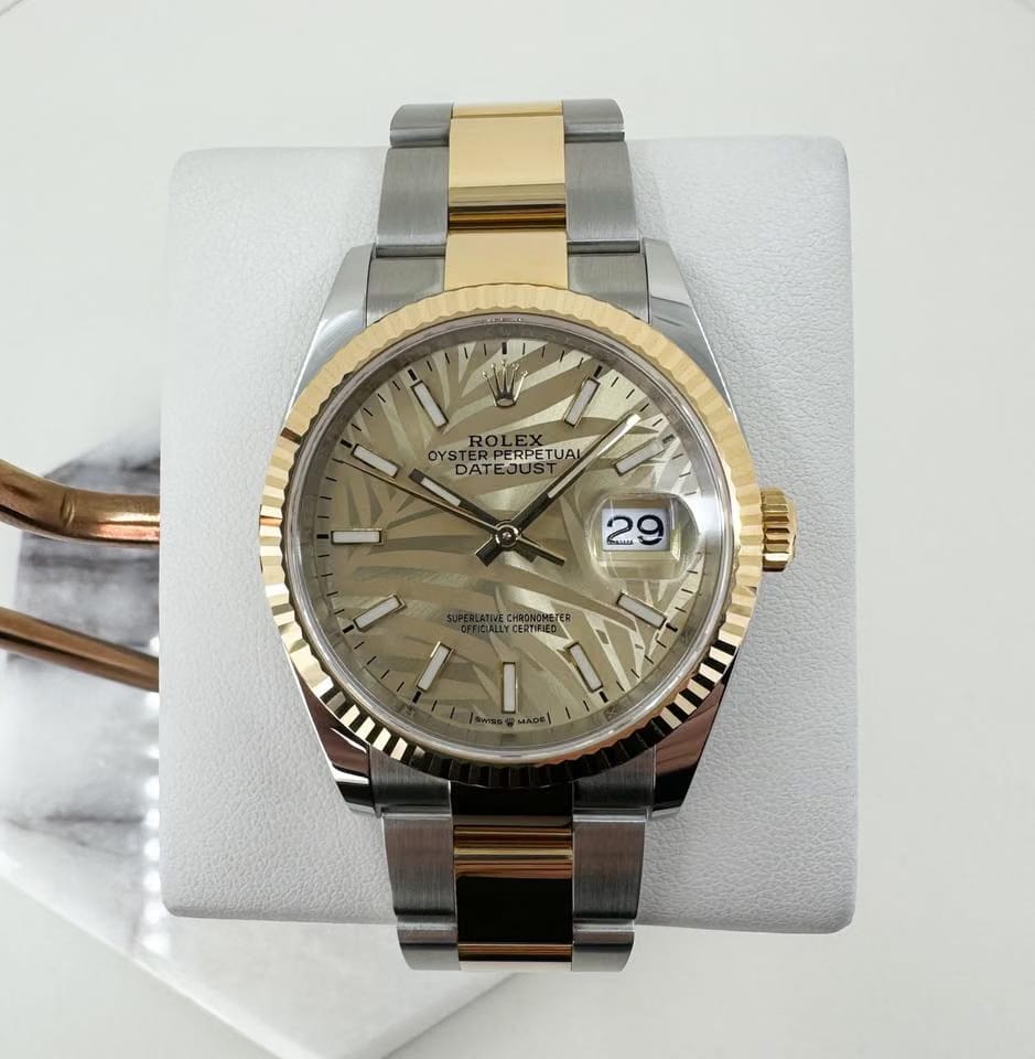 Rolex | Datejust | 126233 | Gold/Steel | 36 mm | Gold/Steel | Gold | Automatic