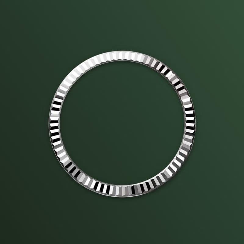 Rolex | Datejust | 278274-0017 | White gold | 31 mm | Steel | Green | Automatic