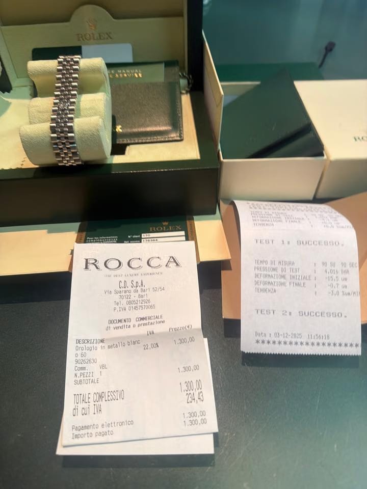 Rolex | Datejust | 178384 | White gold | 31 mm | Steel | Mother of pearl | Automatic