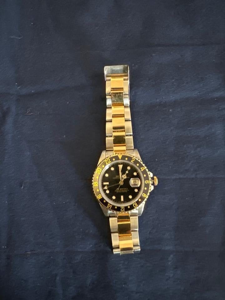 Rolex | GMT-Master II | 16713LN | Gold/Steel | 40 mm | Gold/Steel | Black | Automatic