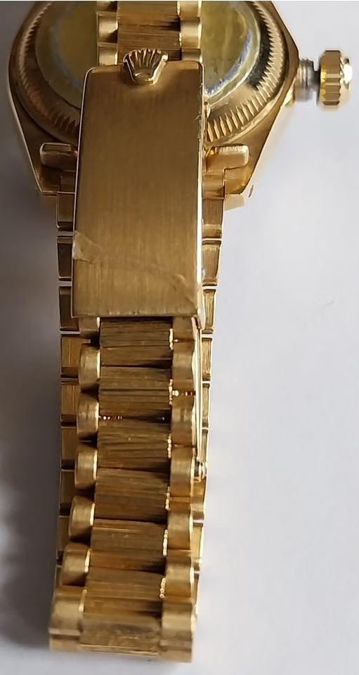 Rolex | Datejust | 6927 | Yellow gold | 26 mm | Yellow gold | Champagne | Automatic