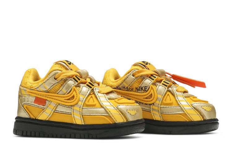 Off-White x Rubber Dunk TD University Gold