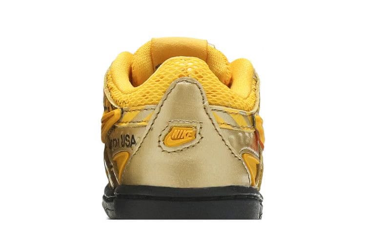 Off-White x Rubber Dunk TD University Gold