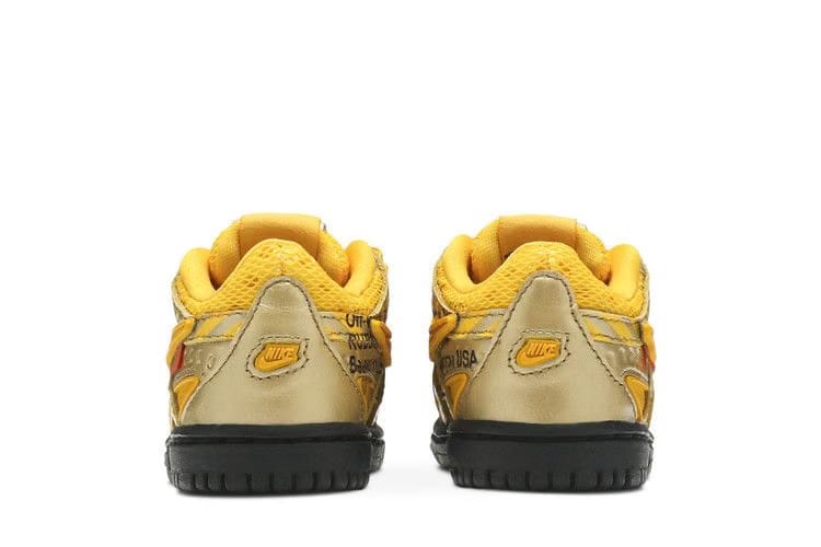 Off-White x Rubber Dunk TD University Gold