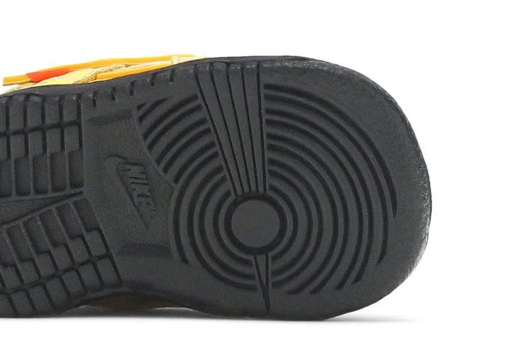 Off-White x Rubber Dunk TD University Gold