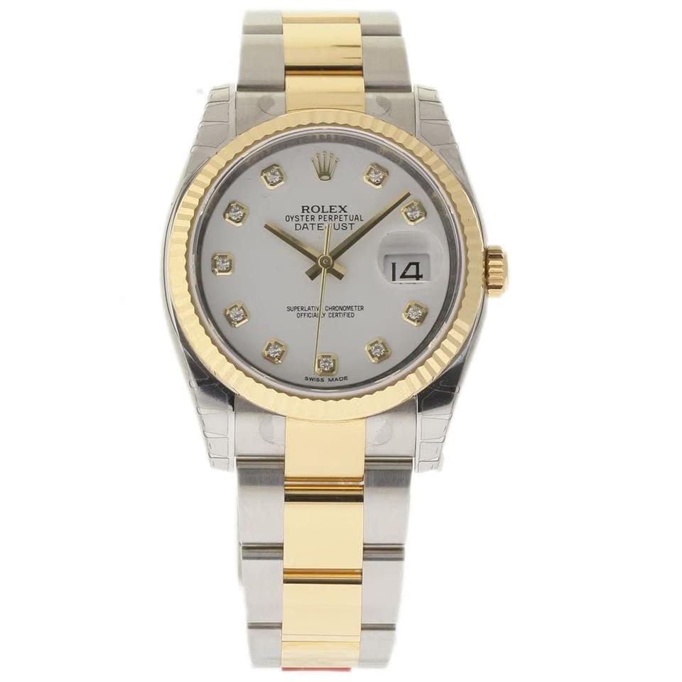 Rolex | Datejust | 116233 | Steel | 36 mm | Gold/Steel | White | Automatic