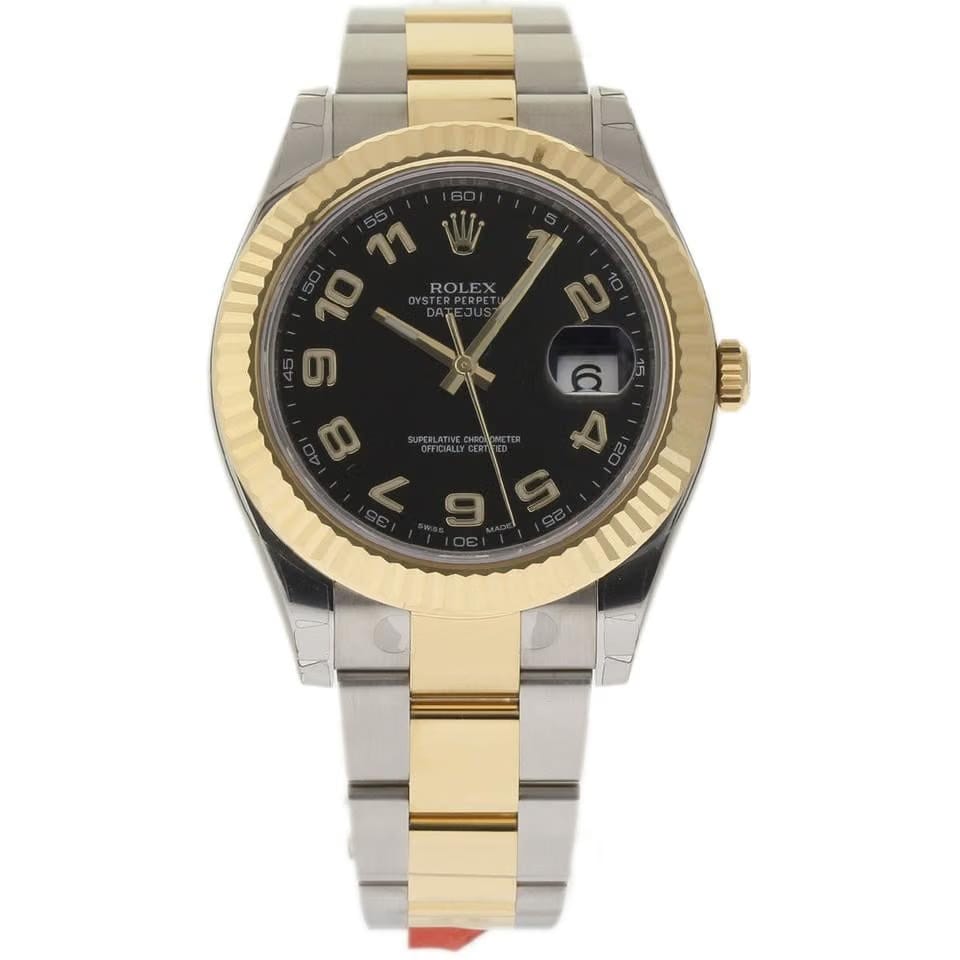 Rolex | Datejust | 116333 | Steel | 41 mm | Gold/Steel | Black | Automatic