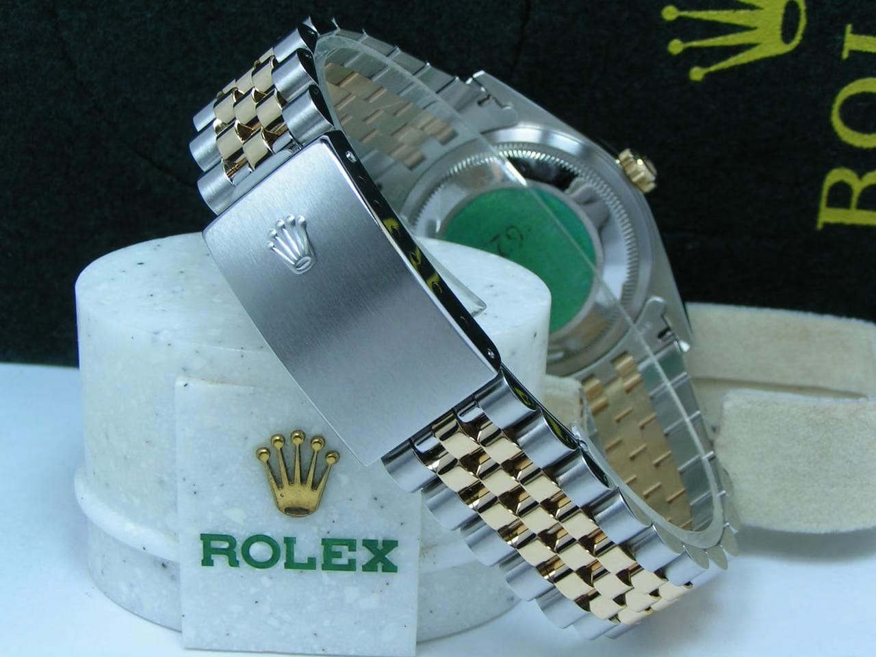 Rolex | Datejust | 16233 | Gold/Steel | 36 mm | Gold/Steel | Black | Automatic