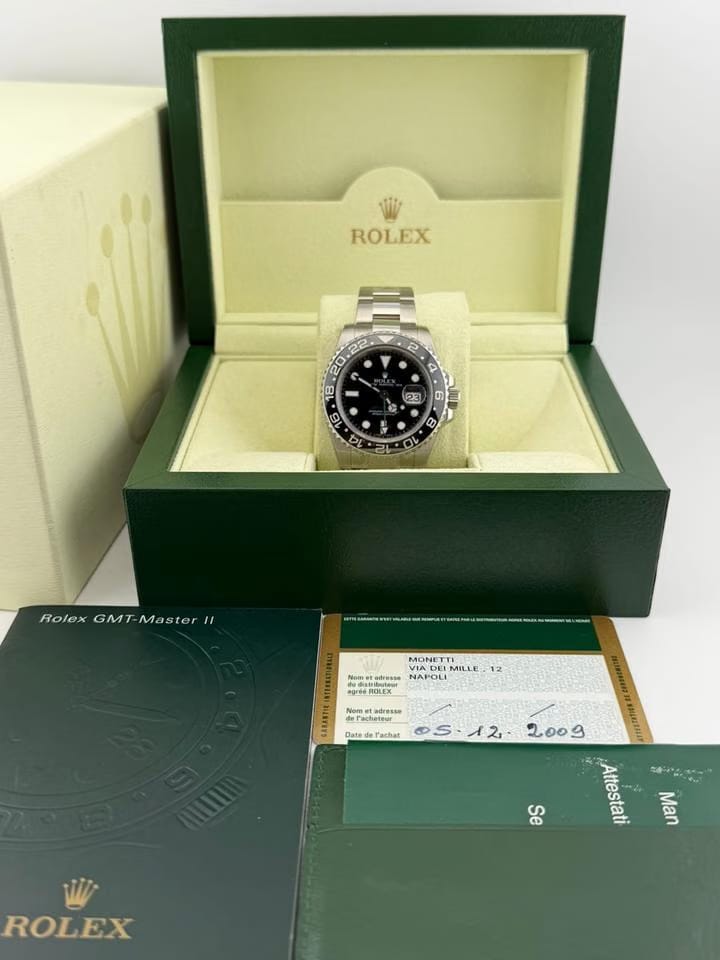 Rolex | GMT-Master II | 116710 | Steel | 40 mm | Steel | Black | Automatic