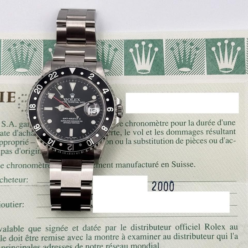 Rolex | GMT-Master II | 16710 | Steel | 40 mm | Steel | Black | Automatic