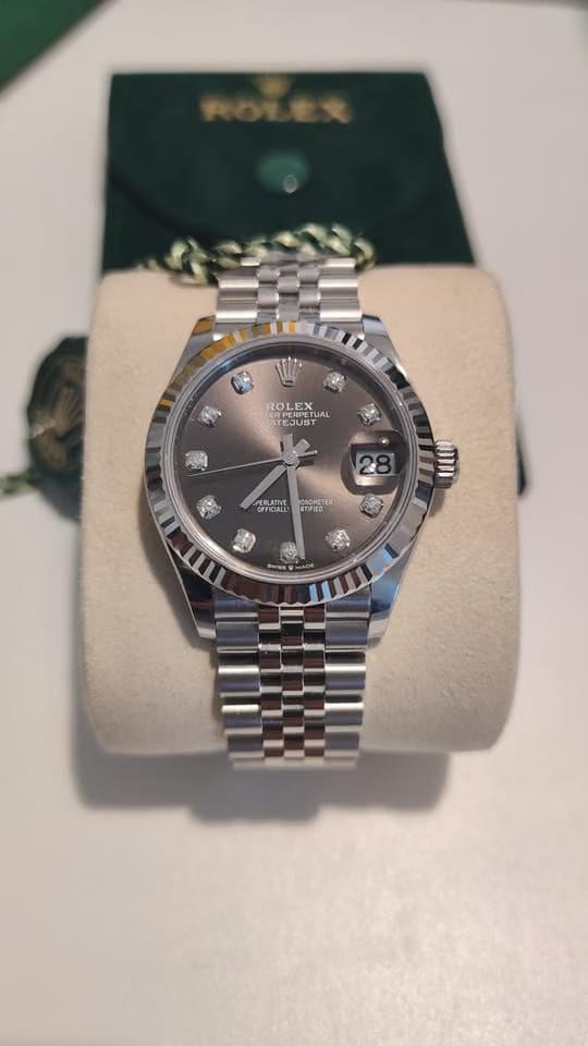 Rolex | Datejust | 278274 | White gold | 31 mm | Gold/Steel | Grey | Automatic