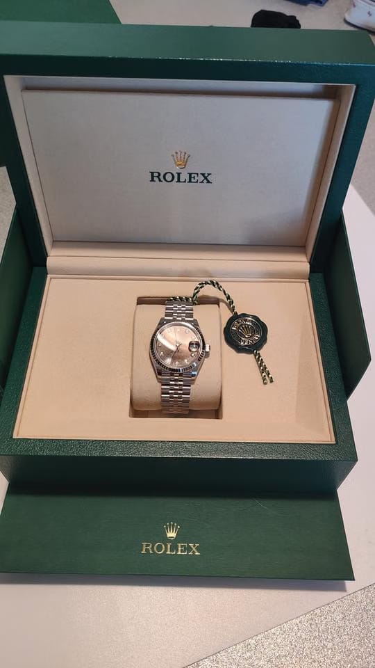 Rolex | Datejust | 278274 | White gold | 31 mm | Gold/Steel | Grey | Automatic