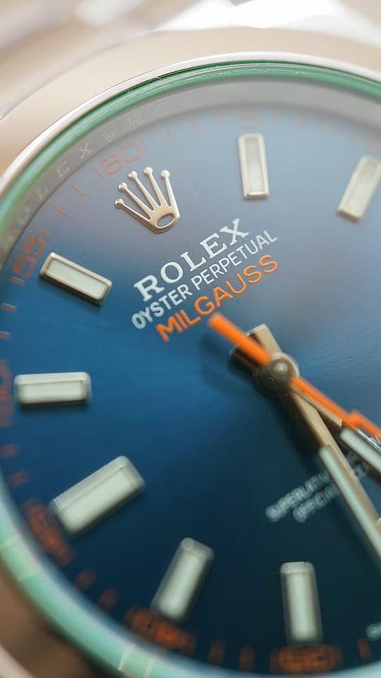 Rolex | Milgauss | 116400 | Steel | 40 mm | Steel | Red | Automatic