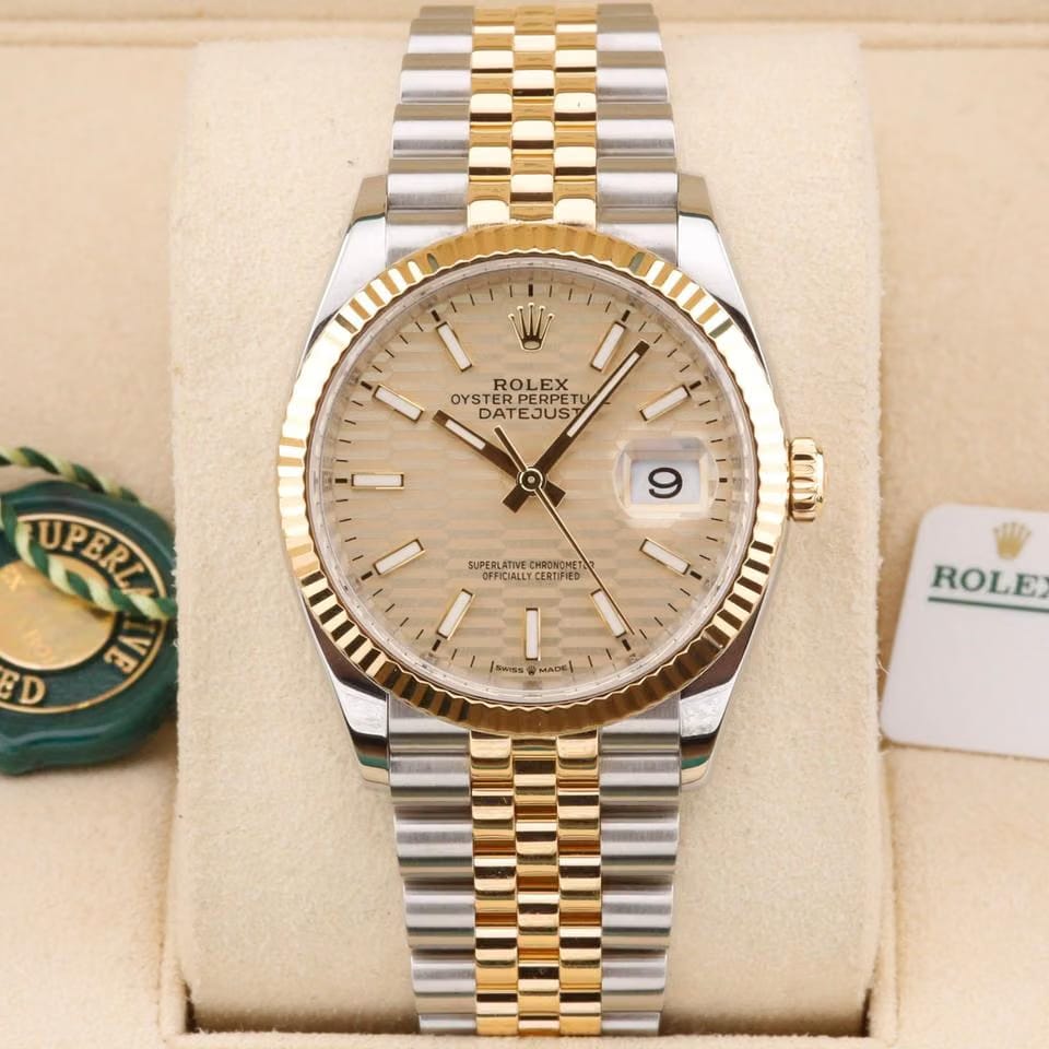 Rolex | Datejust | 126233 | Gold/Steel | 36 mm | Automatic