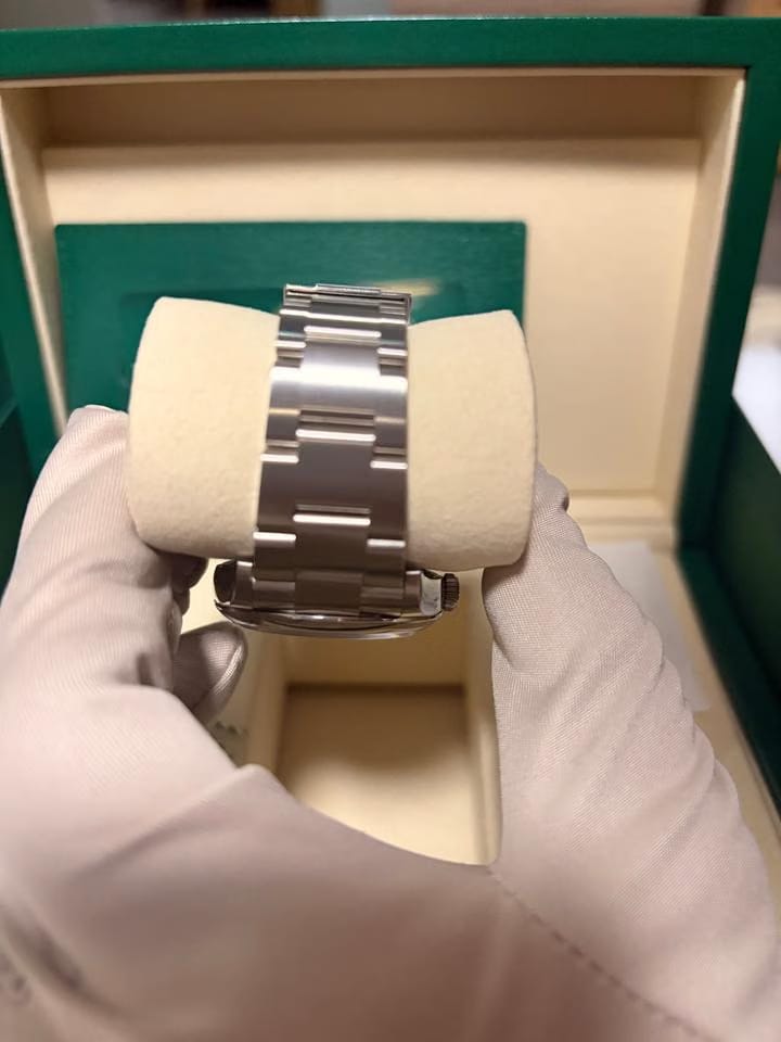 Rolex | Oyster Perpetual | 12400 | Steel | 36 mm | Steel | Turquoise | Automatic