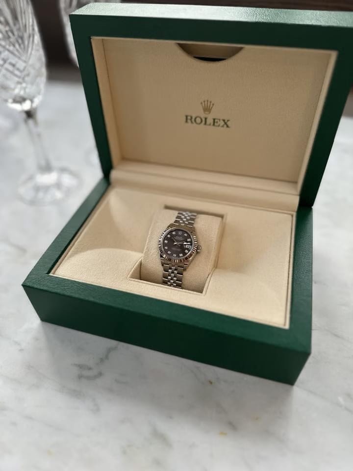 Rolex | Datejust | 279174 | White gold | 28 mm | Steel | Black | Automatic