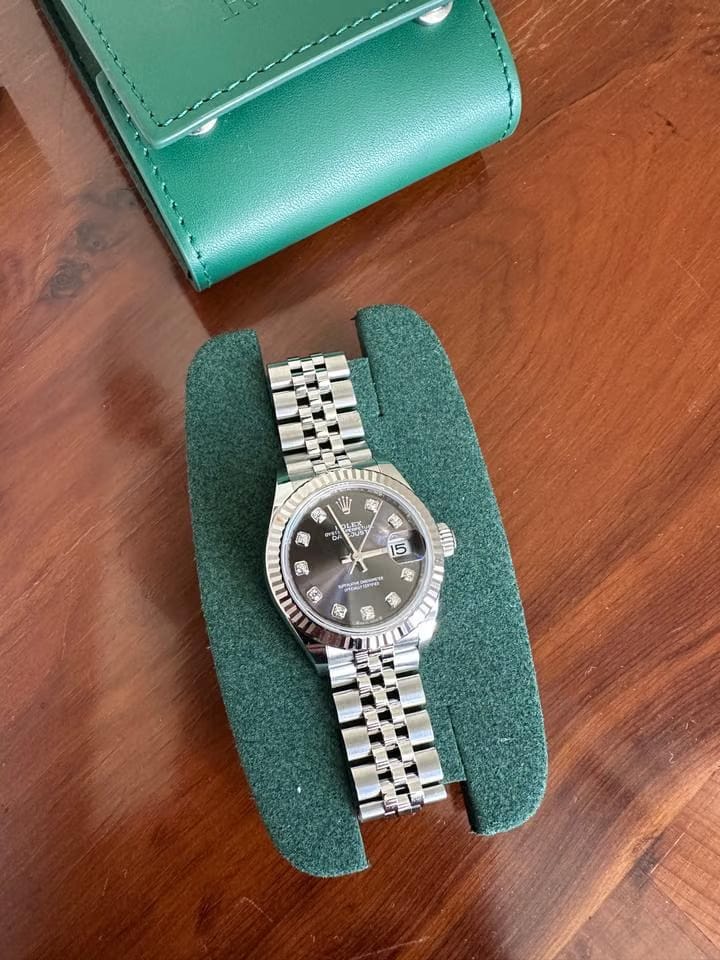 Rolex | Datejust | 279174 | White gold | 28 mm | Steel | Black | Automatic