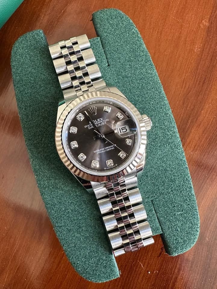 Rolex | Datejust | 279174 | White gold | 28 mm | Steel | Black | Automatic