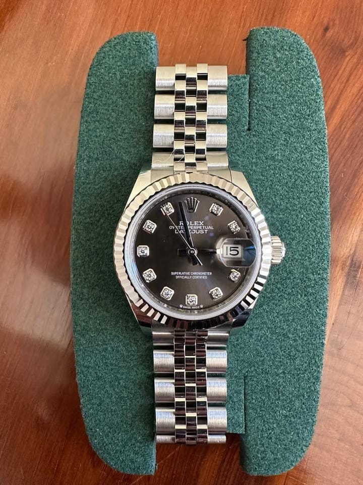 Rolex | Datejust | 279174 | White gold | 28 mm | Steel | Black | Automatic