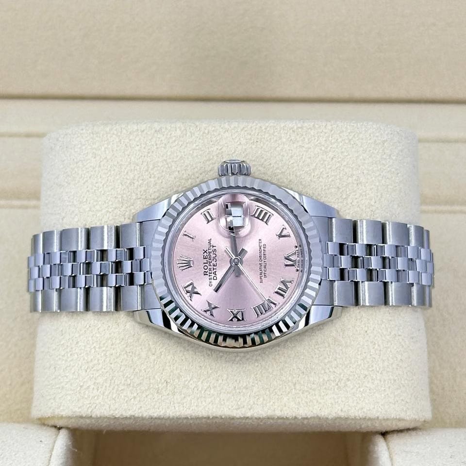 Rolex | Datejust | 279174 | White gold | 28 mm | Steel | Pink | Automatic