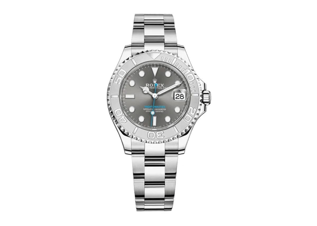 Rolex | Yacht-Master | M268622-0002 | Platinum | 37 mm | Steel | Grey | Automatic