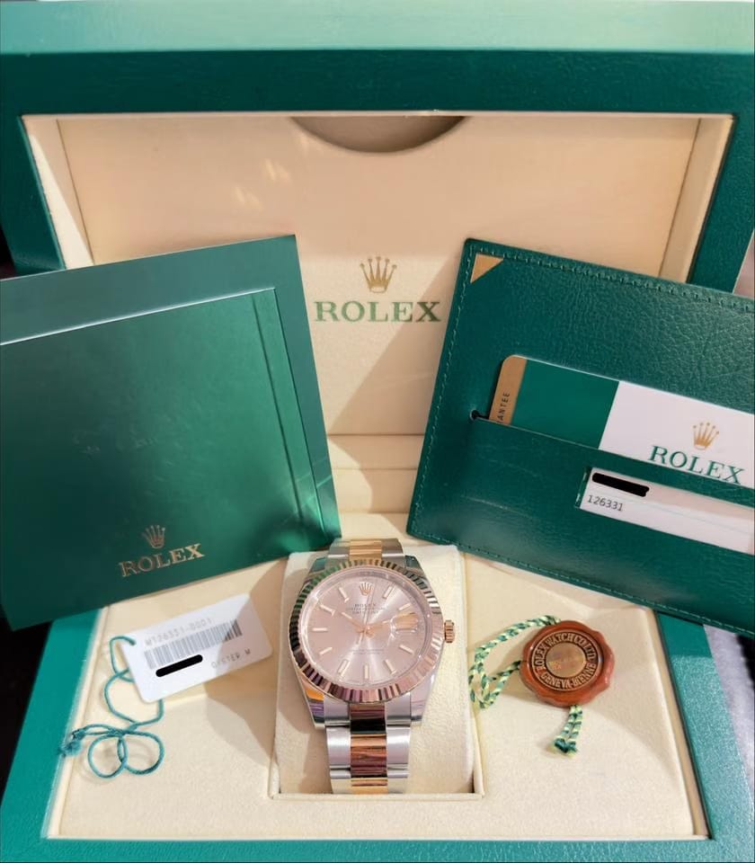 Rolex | Datejust | 126331 | Steel | 41 mm | Gold/Steel | Pink | Automatic
