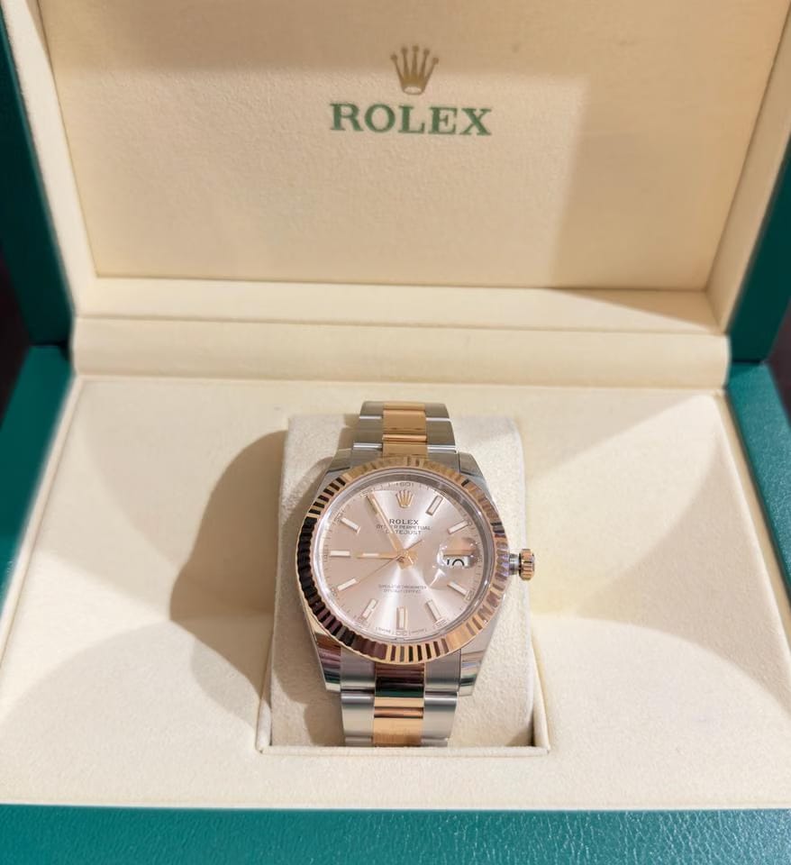 Rolex | Datejust | 126331 | Steel | 41 mm | Gold/Steel | Pink | Automatic