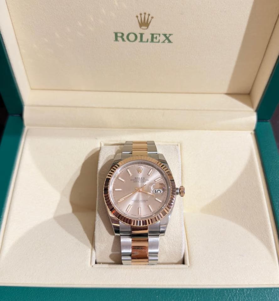 Rolex | Datejust | 126331 | Steel | 41 mm | Gold/Steel | Pink | Automatic