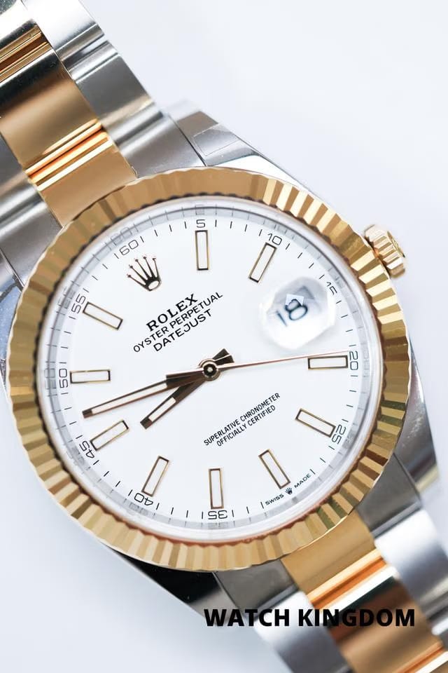 Rolex | Datejust | 126333 | Gold/Steel | 41 mm | Gold/Steel | White | Automatic