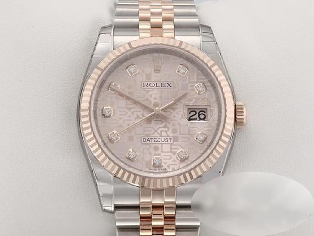 Rolex | Datejust | 116231 | Gold/Steel | 36 mm | Gold/Steel | Pink | Automatic