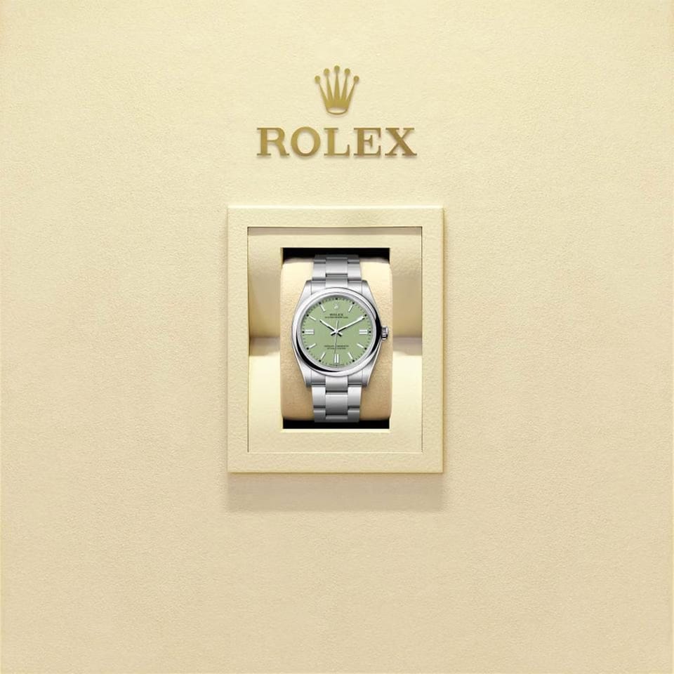 Rolex | Oyster Perpetual | 126000-0011 | Steel | 36 mm | Steel | Green | Automatic