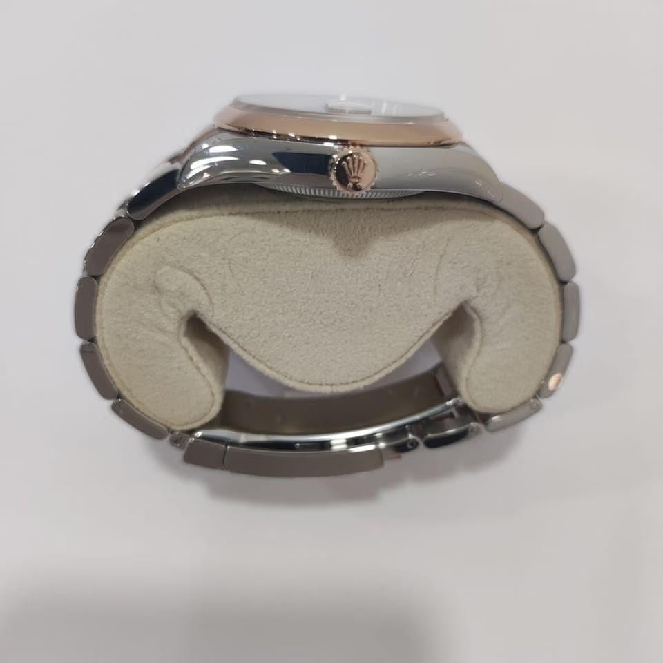 Rolex | Datejust | M126201-0044 @hksar | Steel | 36 mm | Gold/Steel | Brown | Automatic