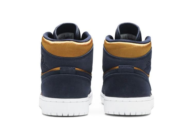 Air Jordan 1 Mid SE Premium Stain Gold