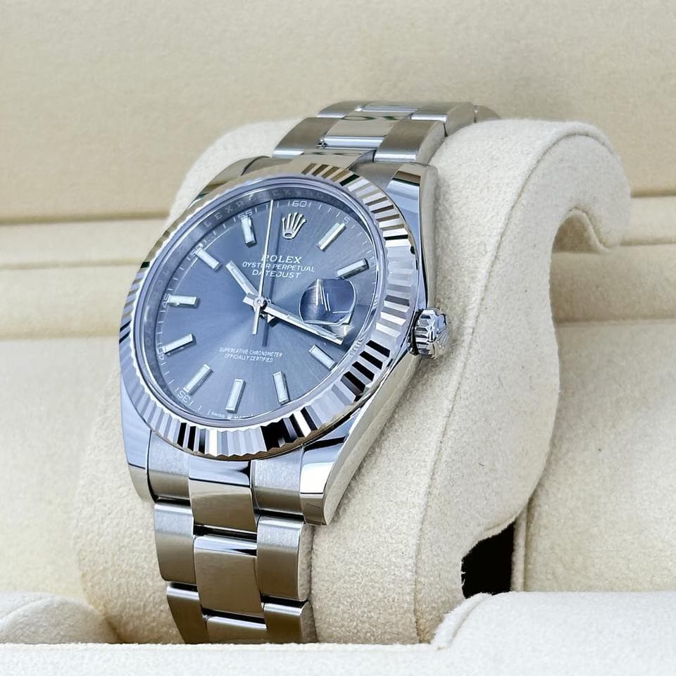 Rolex | Datejust | 126334 | Gold/Steel | 41 mm | Steel | Grey | Automatic