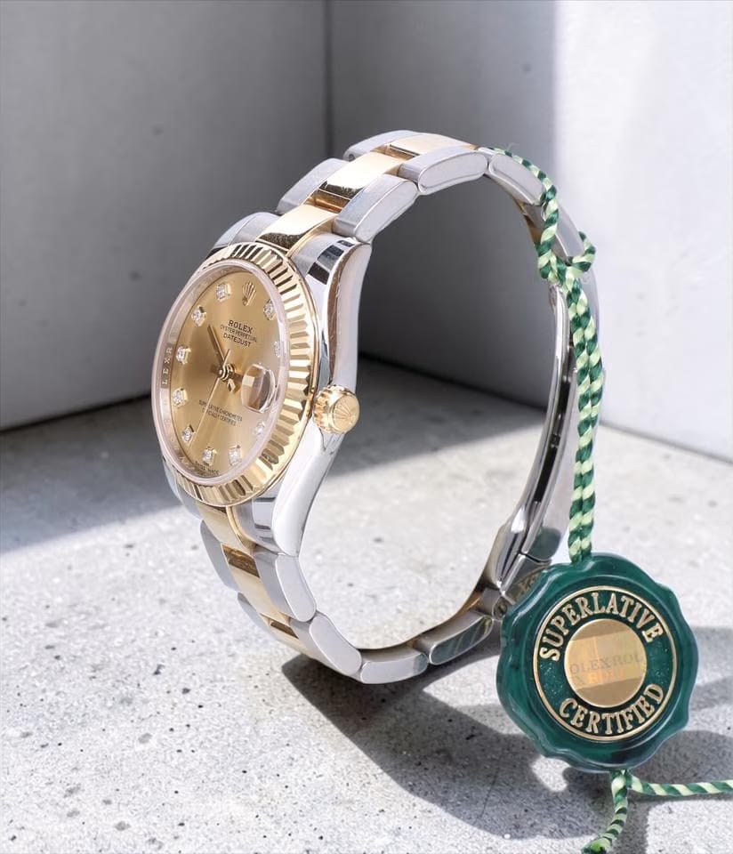 Rolex | Datejust | 178273 | Gold/Steel | 31 mm | Gold/Steel | Champagne | Automatic