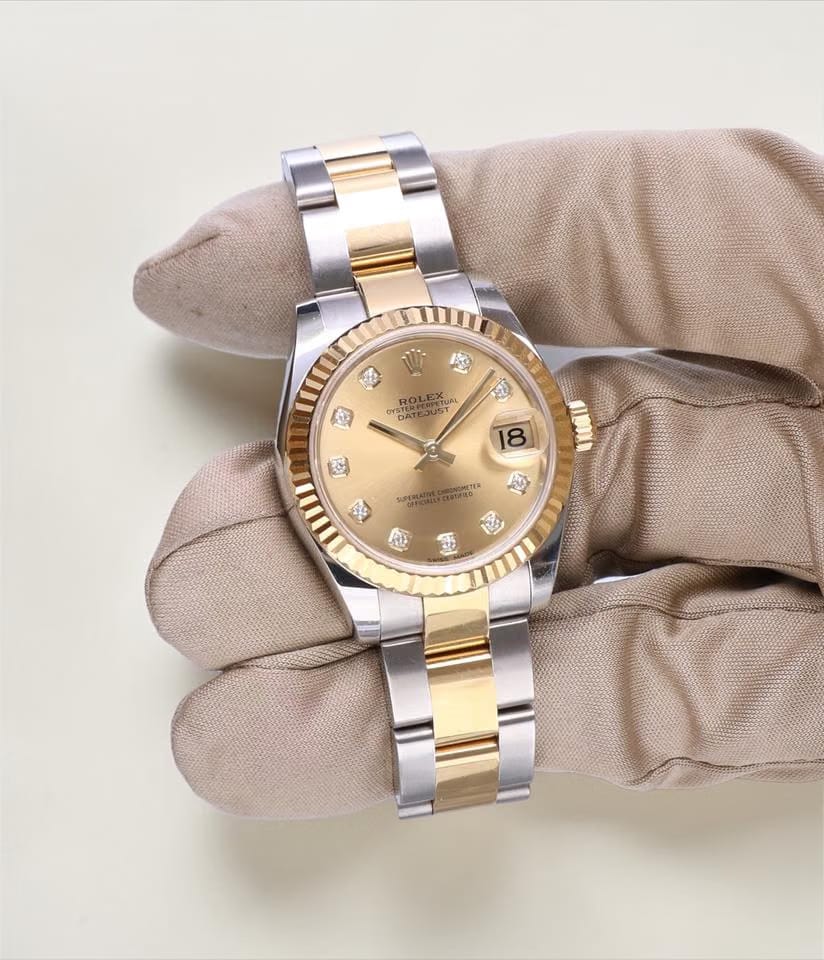 Rolex | Datejust | 178273 | Gold/Steel | 31 mm | Gold/Steel | Champagne | Automatic