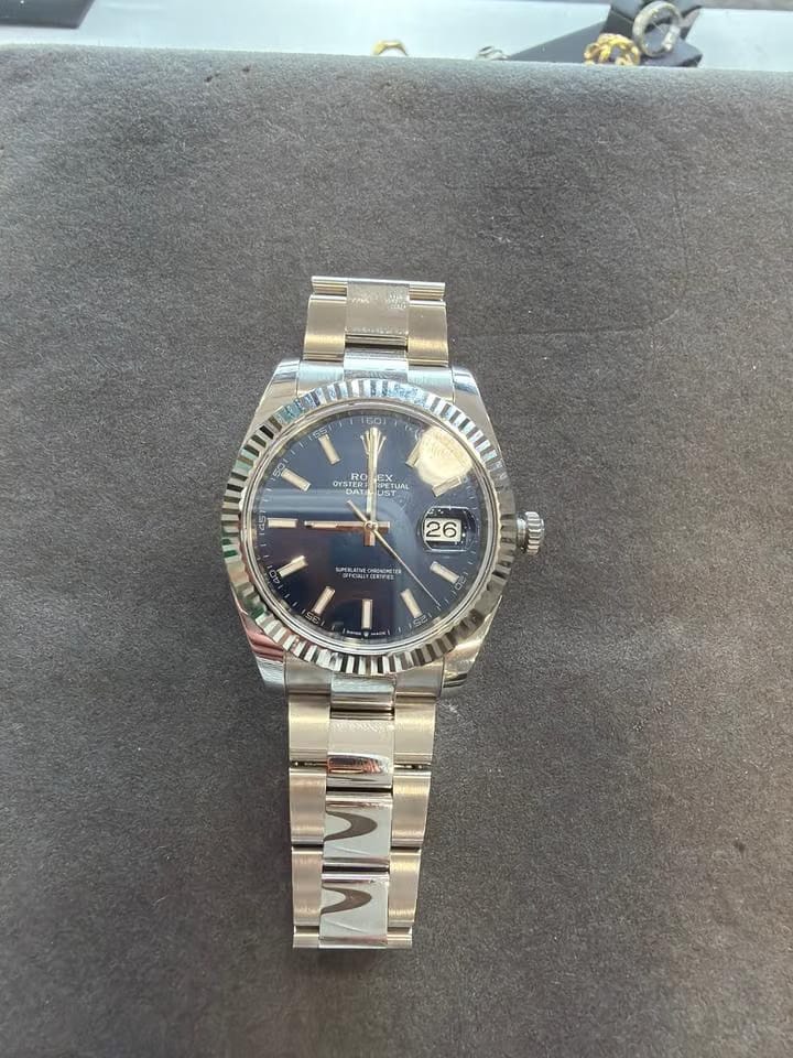Rolex | Datejust | 126334 | Steel | 41 x 48 mm | Steel | Blue | Automatic