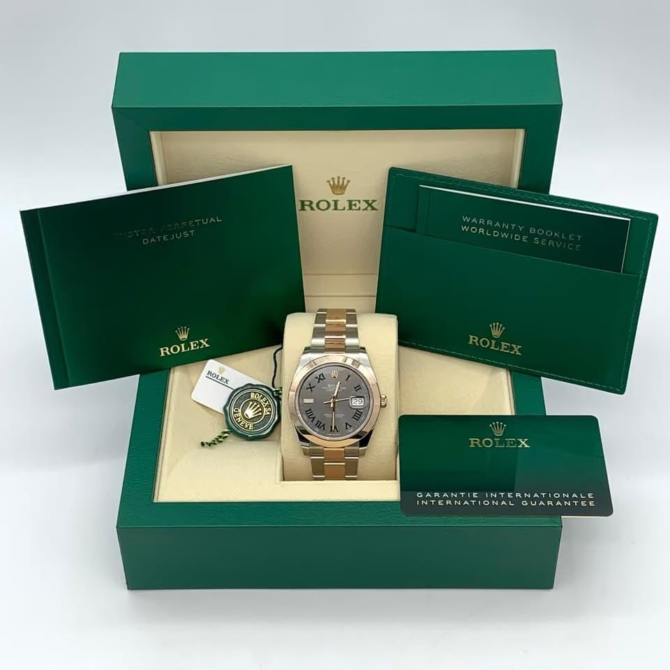 Rolex | Datejust | 126301 | Gold/Steel | 41 mm | Gold/Steel | Grey | Automatic