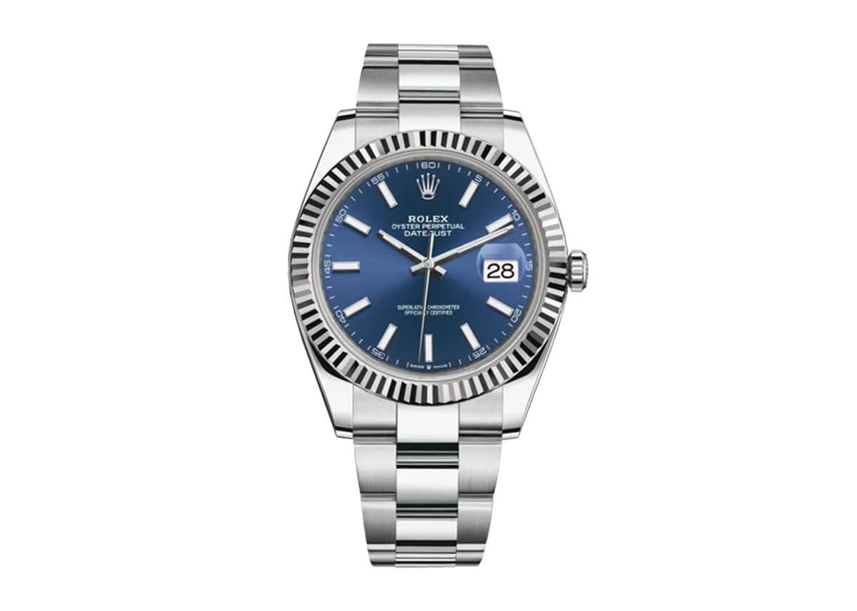 Rolex | Datejust | M126334-0001 | Steel | 41 mm | Steel | Blue | Automatic