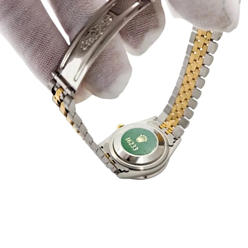 Rolex | Datejust | 116233 | Gold/Steel | 36 mm | Gold/Steel | Brown | Automatic