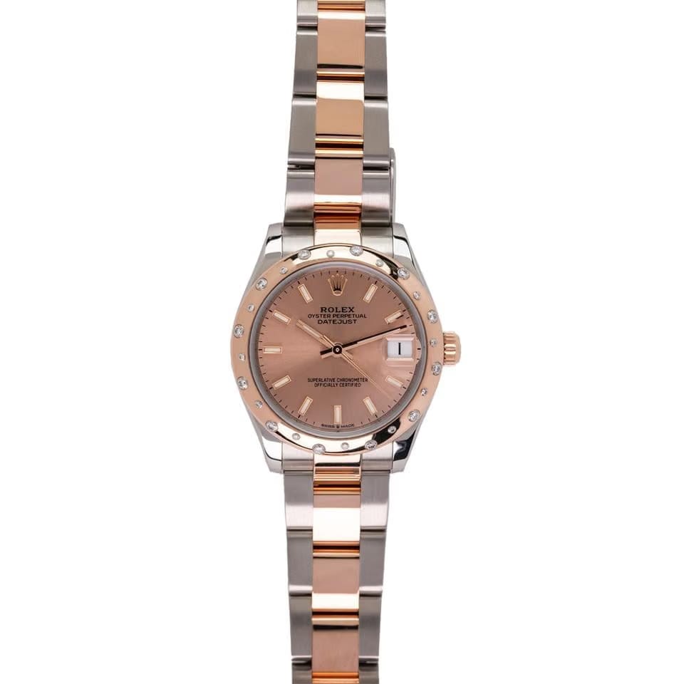 Rolex | Datejust | 278341RBR | Gold/Steel | 31 mm | Gold/Steel | Brown | Automatic