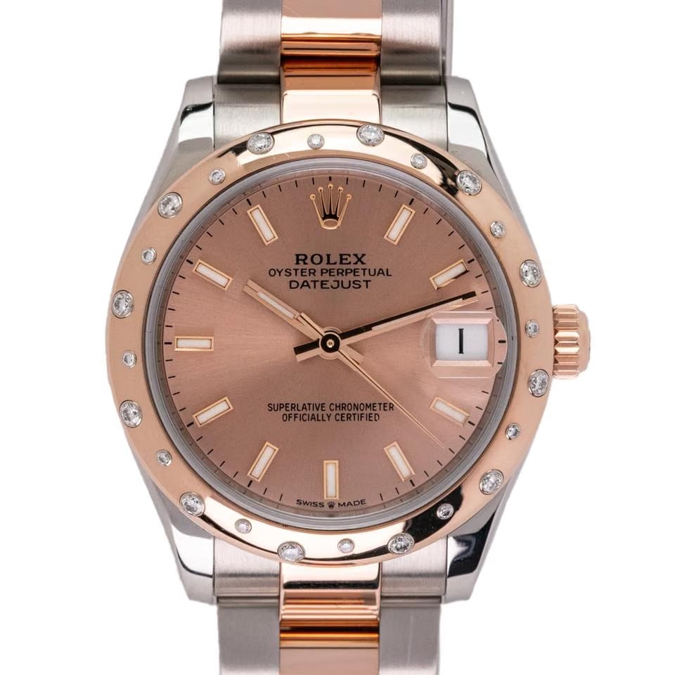 Rolex | Datejust | 278341RBR | Gold/Steel | 31 mm | Gold/Steel | Brown | Automatic