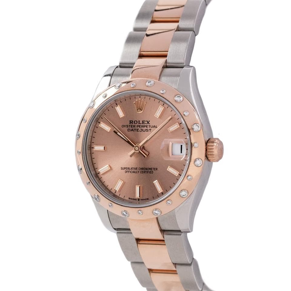 Rolex | Datejust | 278341RBR | Gold/Steel | 31 mm | Gold/Steel | Brown | Automatic