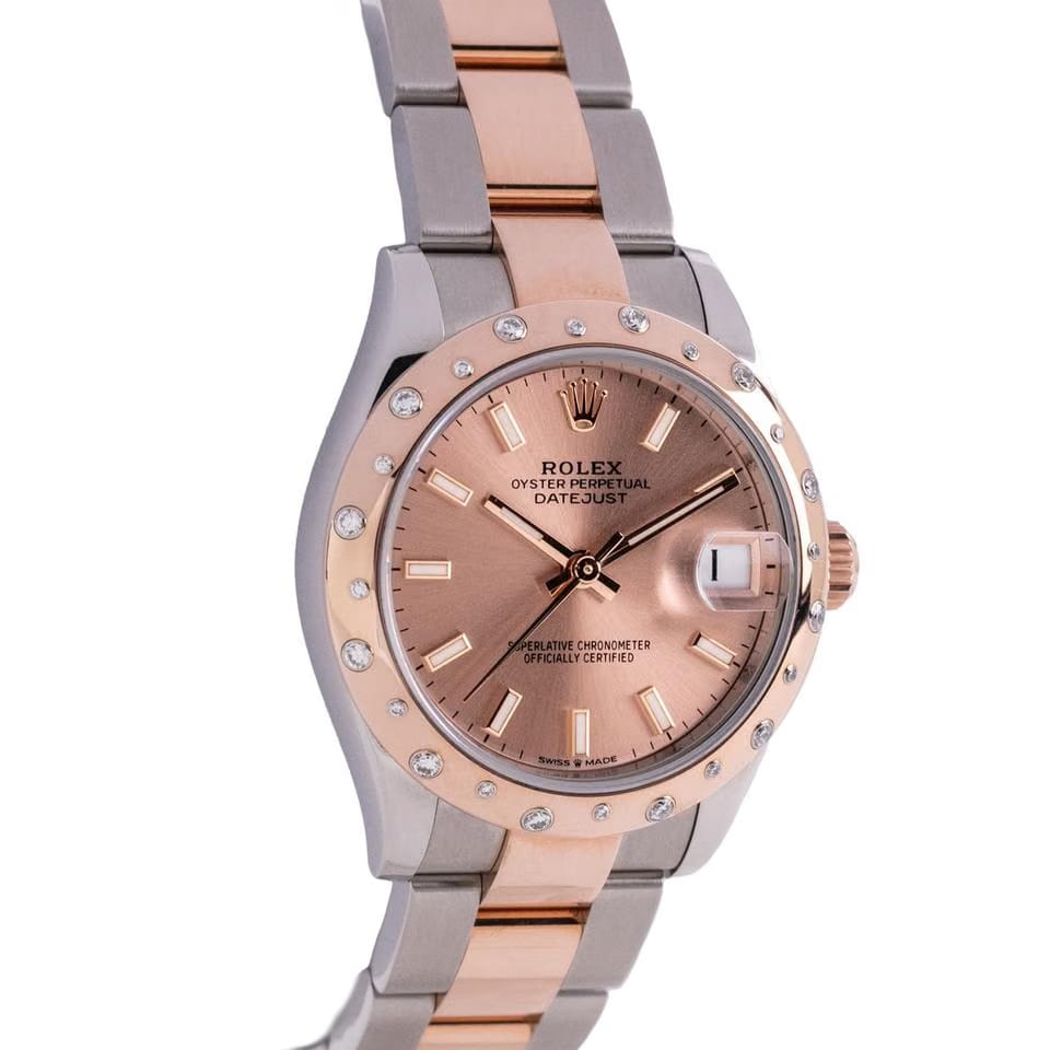 Rolex | Datejust | 278341RBR | Gold/Steel | 31 mm | Gold/Steel | Brown | Automatic