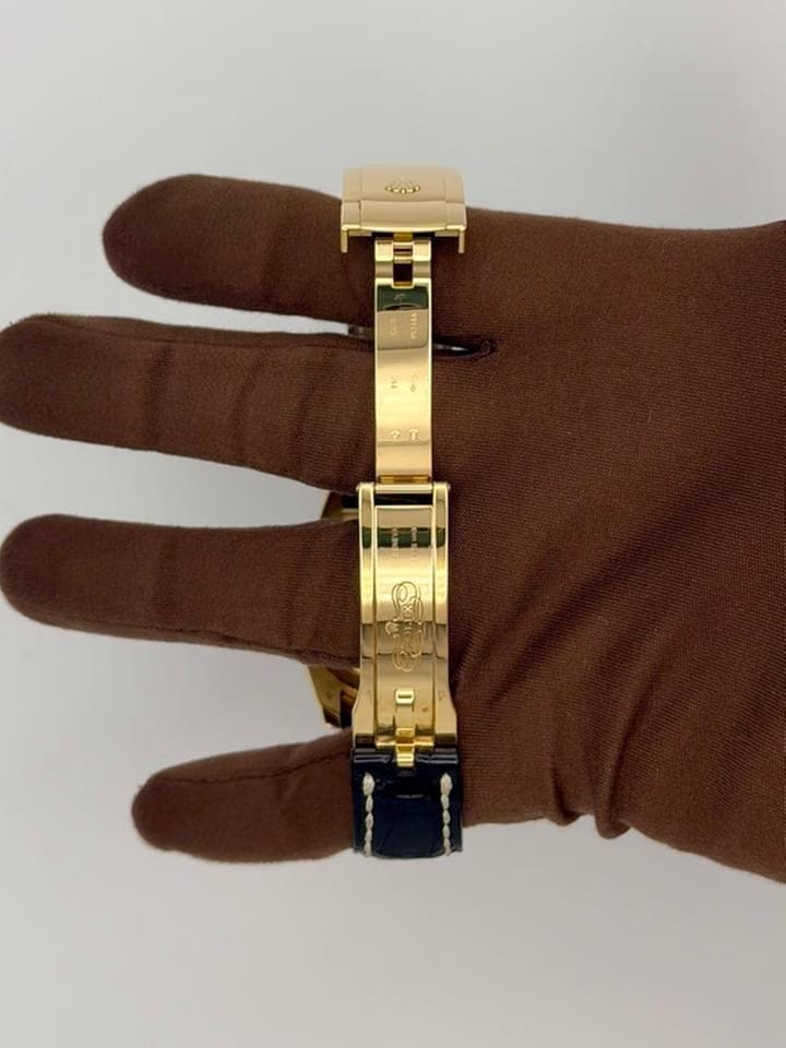 Rolex | Datejust | 116138 | Yellow gold | 36 mm | Alligator skin | White