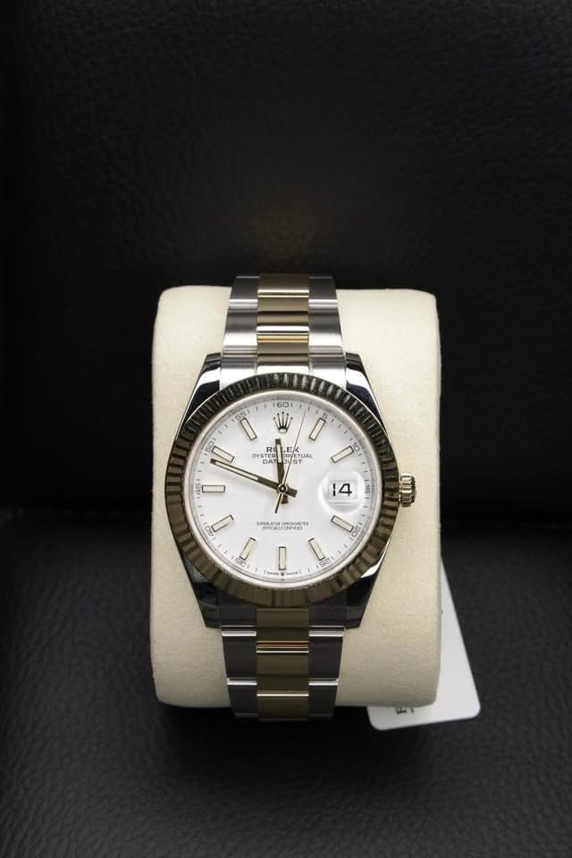 Rolex | Datejust | 126333 | Steel | 41 mm | Gold/Steel | White | Automatic
