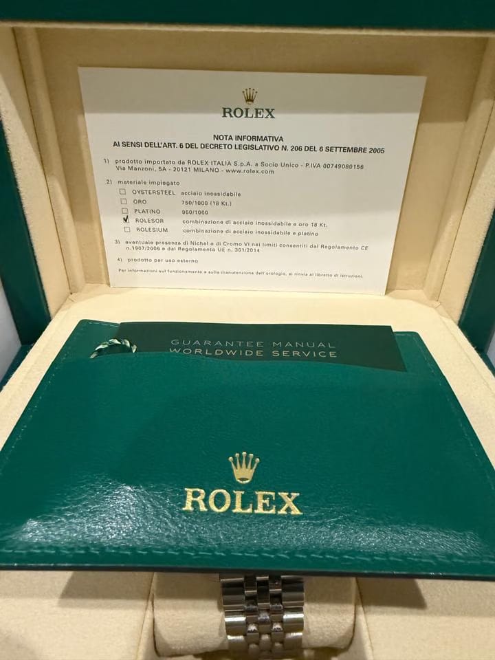 Rolex Datejust 36126234 Rolex Datejust 36 Ref. 126234 / Quadrante nero 10 diamanti