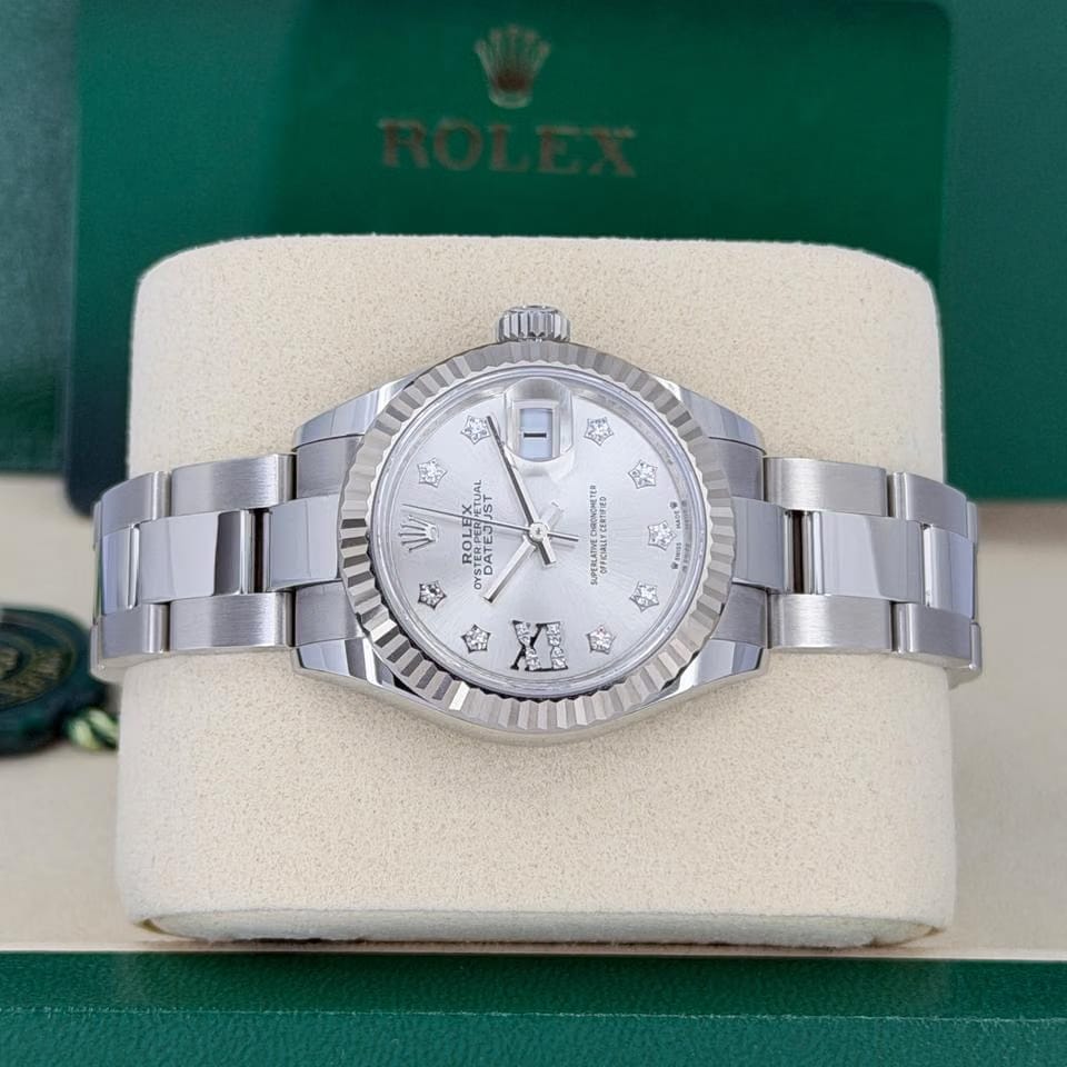 Rolex | Datejust | 279174 | White gold | 28 mm | Steel | Silver | Automatic