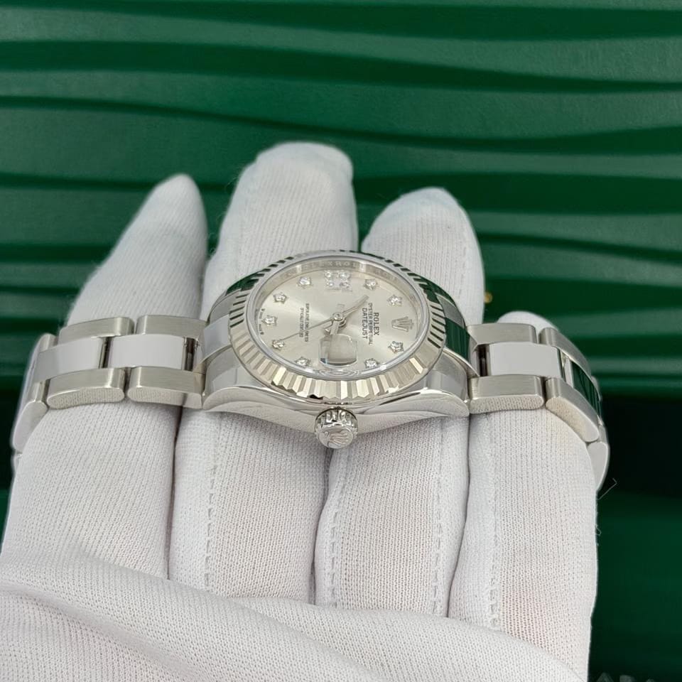 Rolex | Datejust | 279174 | White gold | 28 mm | Steel | Silver | Automatic