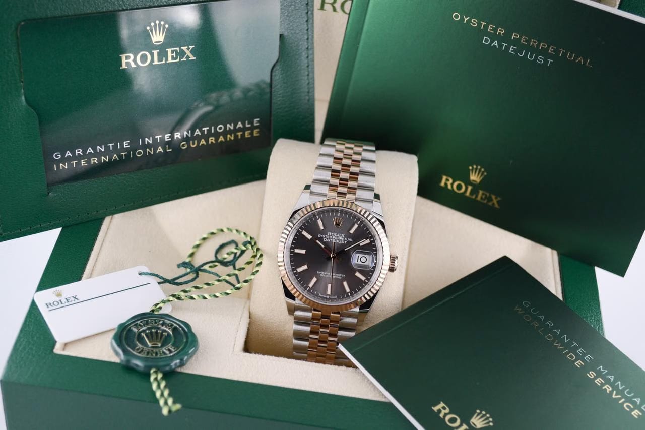 Rolex | Datejust | 126231 | Gold/Steel | 36 x 44 mm | Gold/Steel | Grey | Automatic